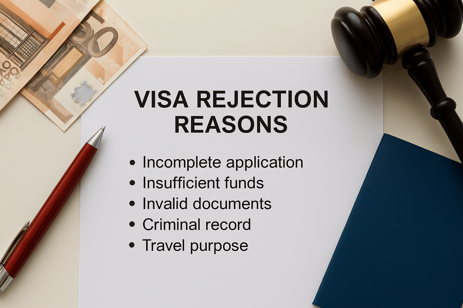 İspanya Vize Reddi Nedenleri